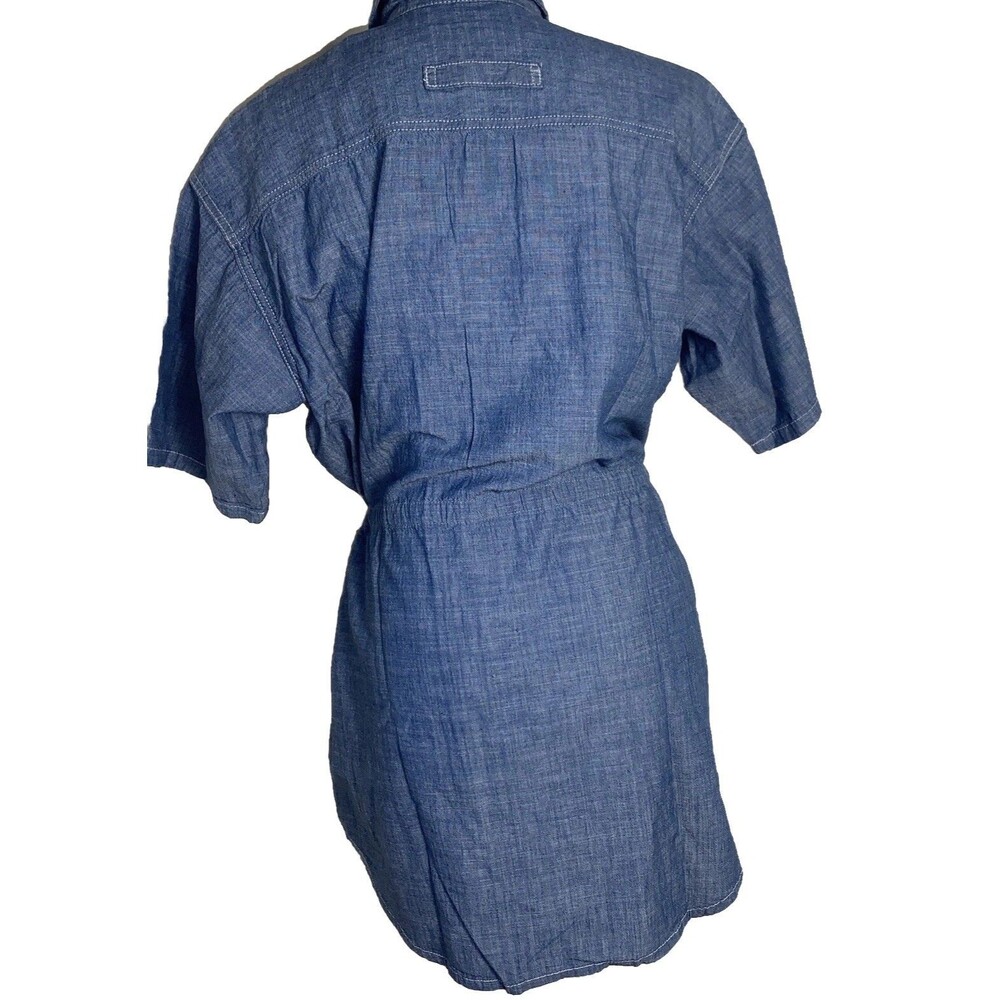 G-Star RAW Women's Chambray  Dress Denim Sz Medium Lightweight NWT Relaxed - Picture 8 of 12